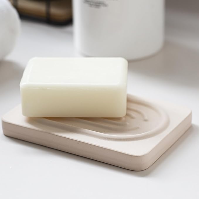 Diatomite Soap Dish for Kitchen Organizer, Quick Dry Sink Caddy Holder for - Image 9