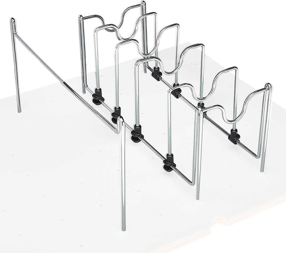 Rev-A-Shelf Drop-In Pot and Pan Drawer Organizer Storage Rack for 4DPS & ...