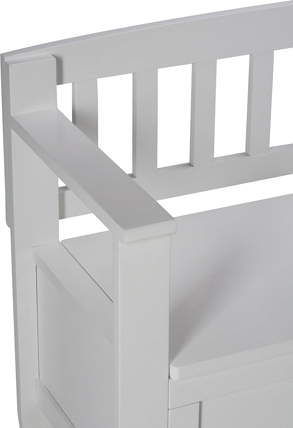 SIMPLIHOME Colton 42" Wide Solid Mango Wood Bench in Natural