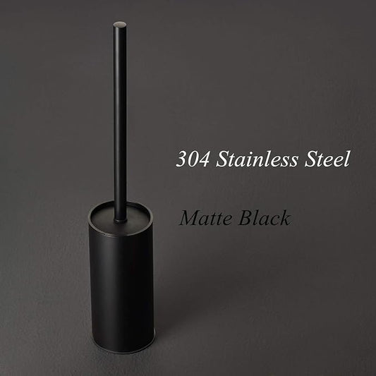 BGL Stainless Steel 304 Black Toilet Bowl Brush and Holder Set Cleaning Tool - Image 2