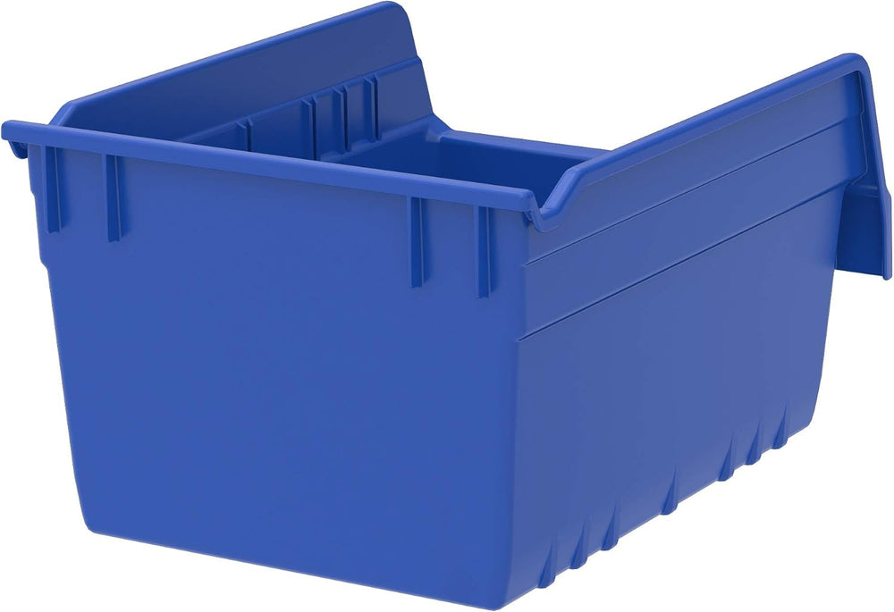 Akro-Mils 30080 ShelfMax Plastic Nesting Shelf Bin Box, 12-Inch L by 8-Inch W...