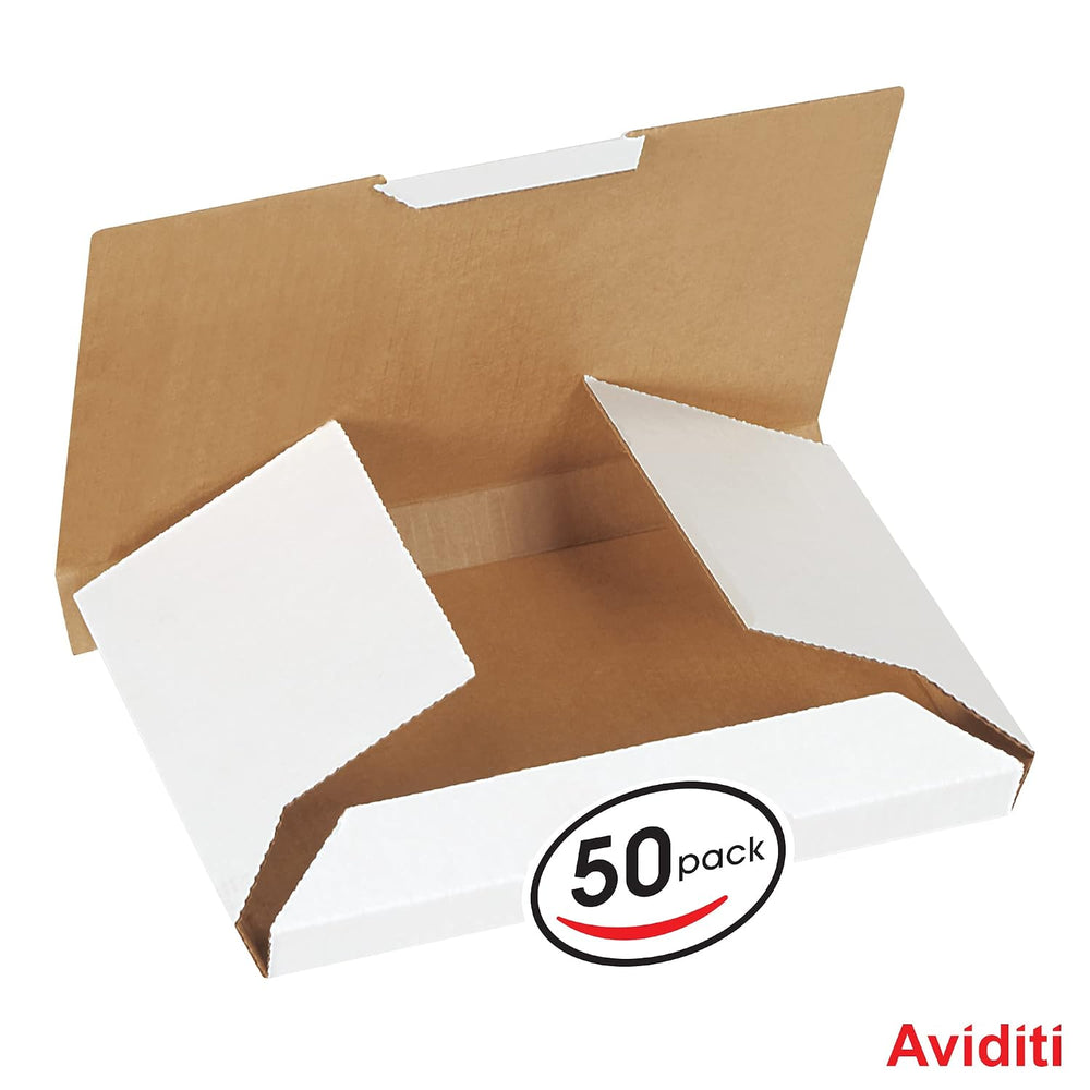 BOX USA MLRDVD Corrugated DVD Mailer, 7-5/8" Length x 5-7/16" Width...