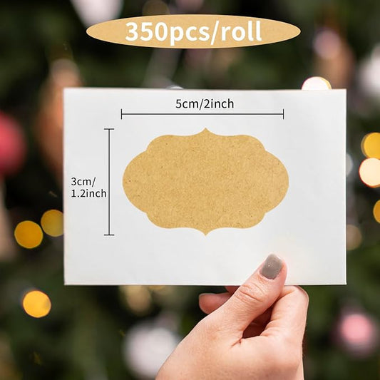 350 PCS Gift Tags Stickers Name Labels Stickers - Image 2