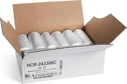 Aluf Plastics High Density Trash Bags, 16 Gallon, 8 Micron, - Image 2