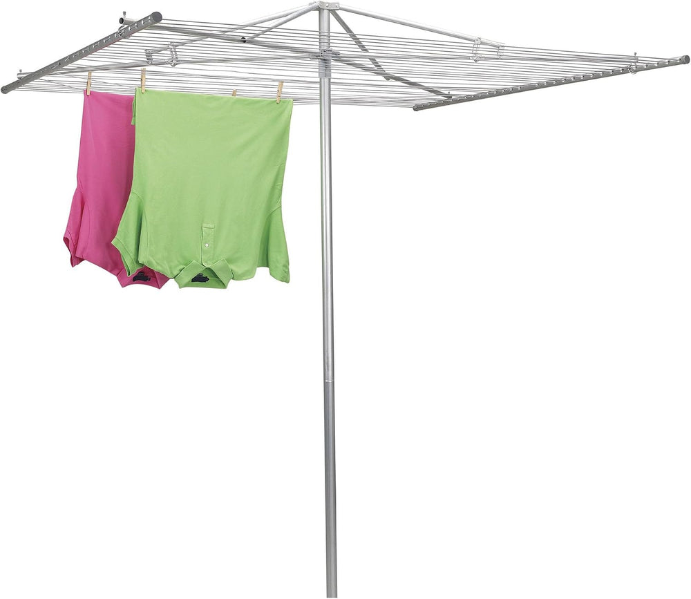 Household Essentials 17140-1 Rotary Outdoor Umbrella Drying Rack | Steel | 30...