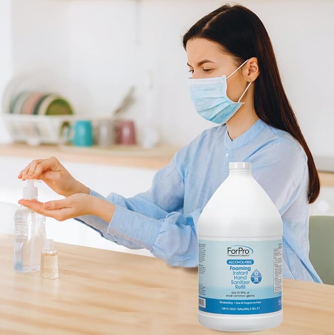 ForPro Professional Collection Alcohol-Free Foaming Instant Hand Sanitizer - Image 7