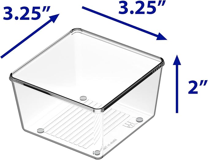 Simple Houseware Clear Drawer Organizer - Image 6