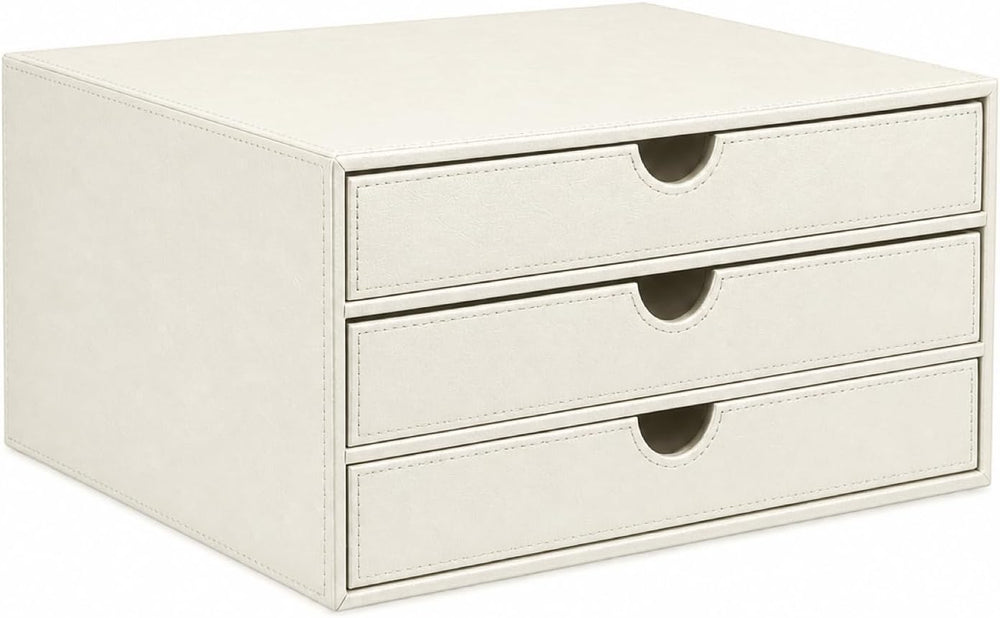 UnionBasic Document Organizer, 3-Drawer File Cabinet Document Storage Box, Of...