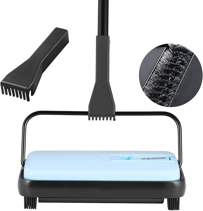 VEVOR Carpet Sweeper Manual, Floor Sweeper - Image 9