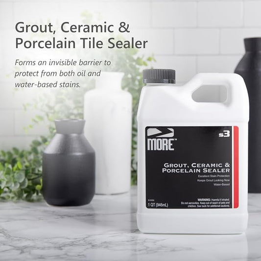 MORE Grout, Ceramic & Porcelain Tile Sealer - Image 2