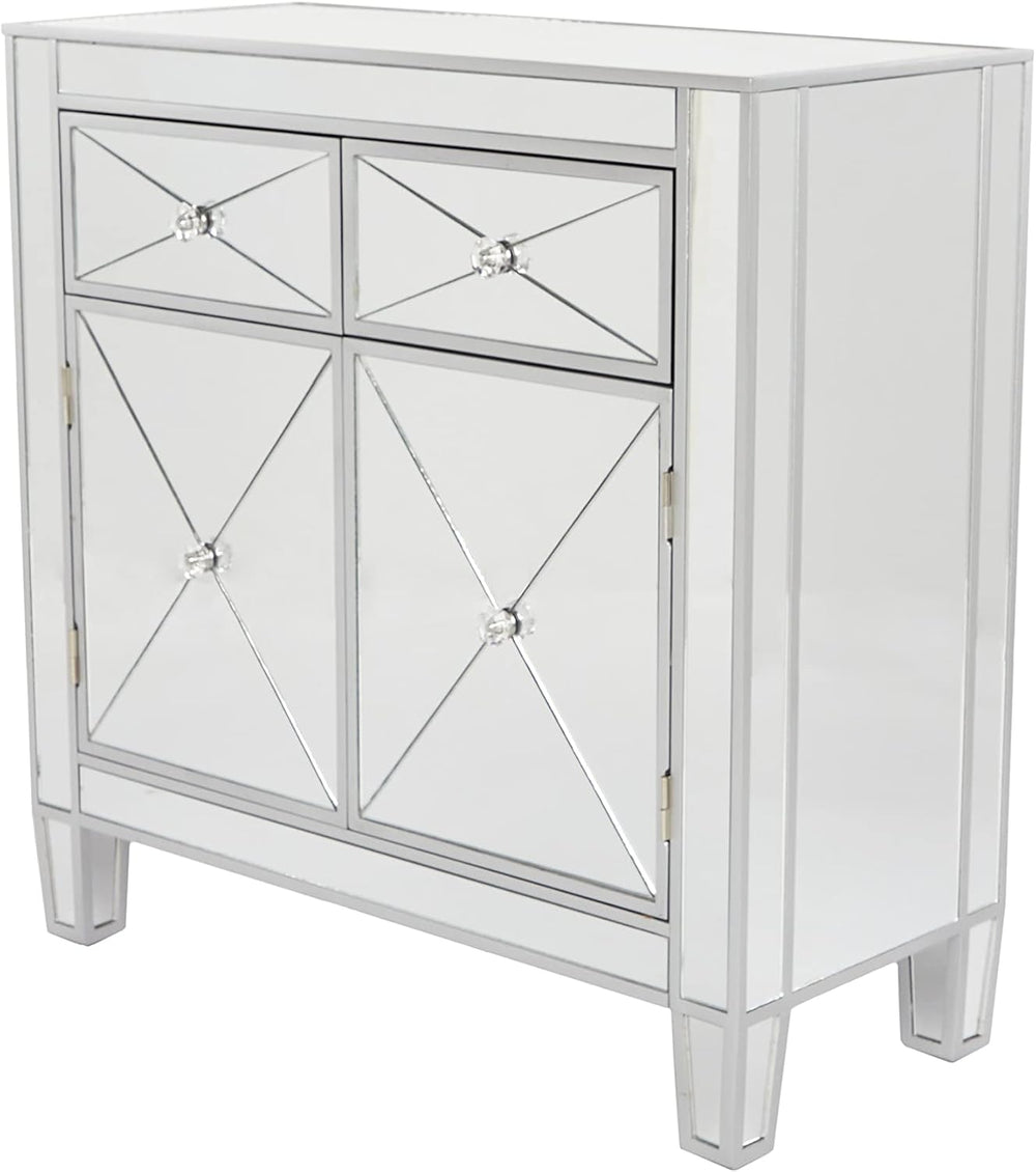 Furniture HotSpot Mirage Mirrored Cabinet