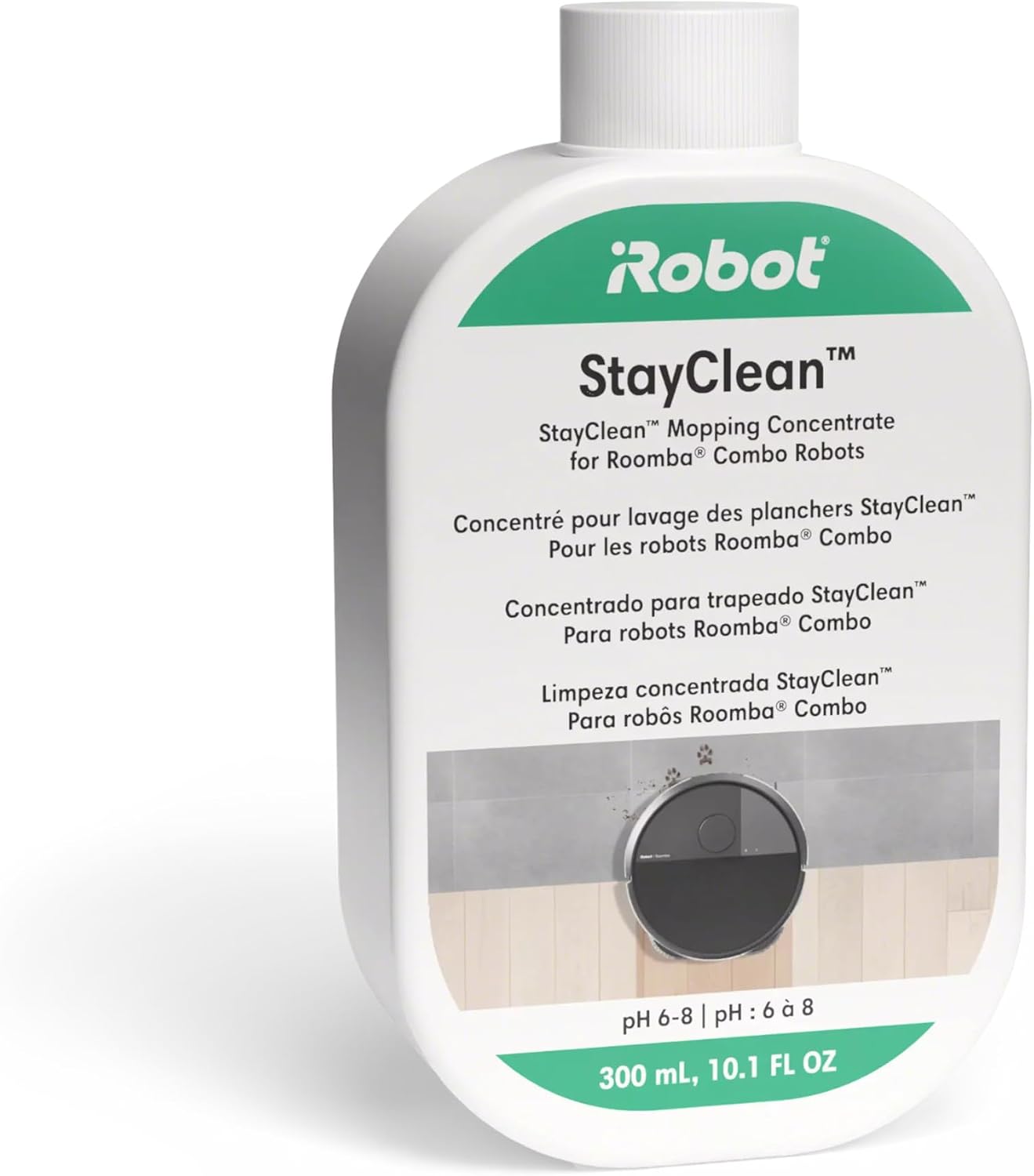 iRobot Genuine Spare Parts, Roomba 405 and 505 Hard Floor Cleaning Solution 300ml