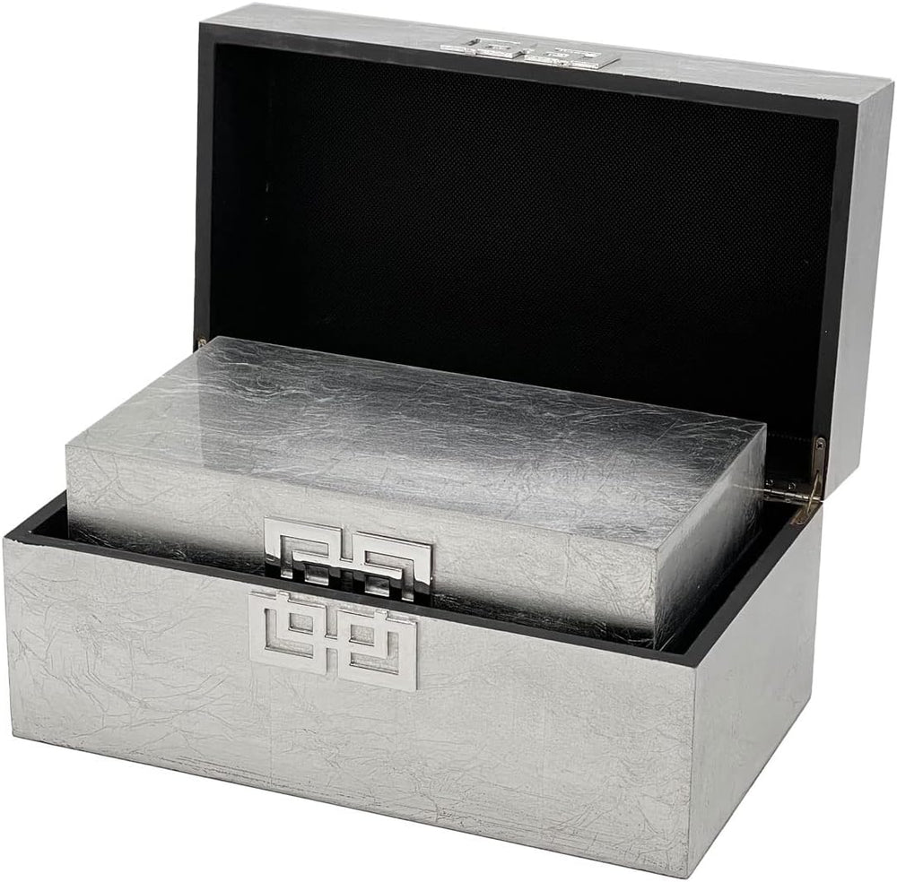 Galt International Storage Box Set Decorative Storage Box w/Hinged Lid Classic