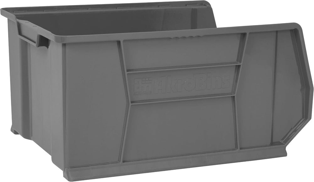 Akro-Mils 30289 Super-Size AkroBins Plastic Storage Bins, Space-Saving Stacka...