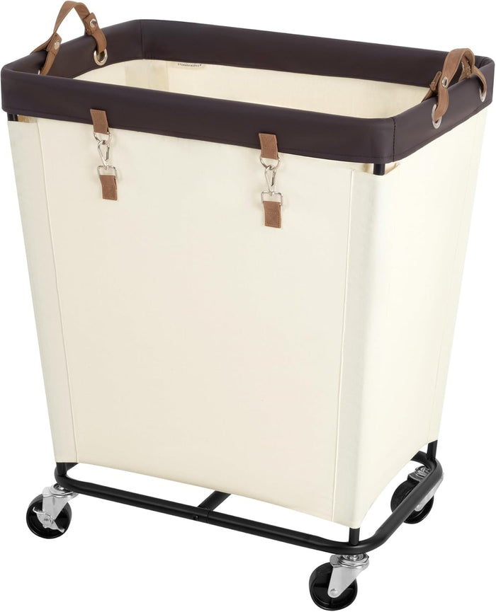 StorageWorks 210L Laundry Basket with Wheels, Rolling Hampers for Clothing