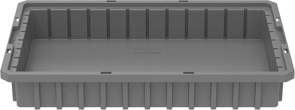 Akro-Mils 33162GREY Akro-Grid Dividable Box (12 Pack), Gray