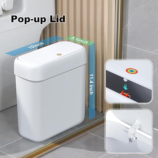 funest Bathroom Small Trash Can - Image 2