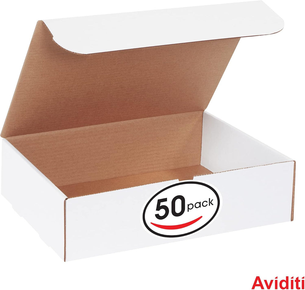 Box USA Mailer Boxes Medium 15 1/8"L x 11 1/8"W x 4"H 50-Pack ...