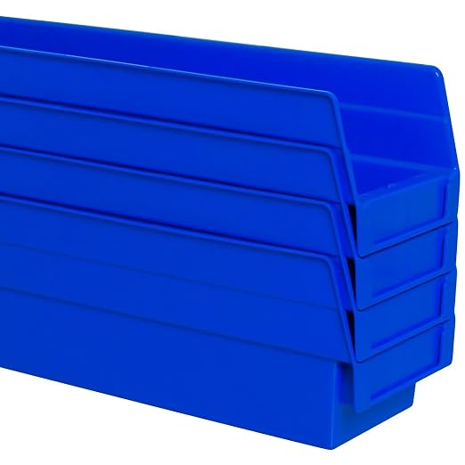 Akro-Mils 30120 Plastic Shelf Bins, Heavy Duty Storage Bins