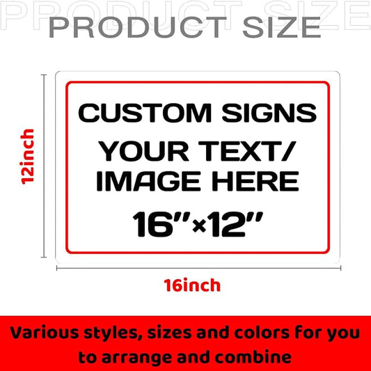 Custom Aluminum Weatherproof Metal Sign - Image 2
