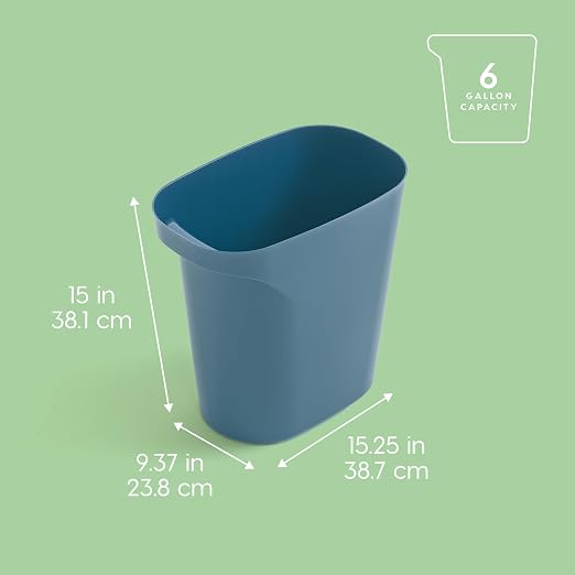 IRIS USA Small Trash Can Wastebasket - Image 2