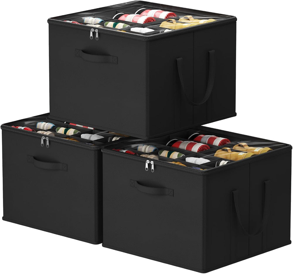 Lifewit Shoe Storage Organizer for Closet Fits 12-16 Pairs, Fabric Large Shoe
