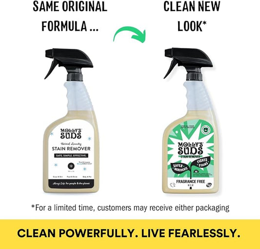Molly's Suds Stain Remover Spray | Gentle Yet Powerful, Simple Ingredients) - Image 2