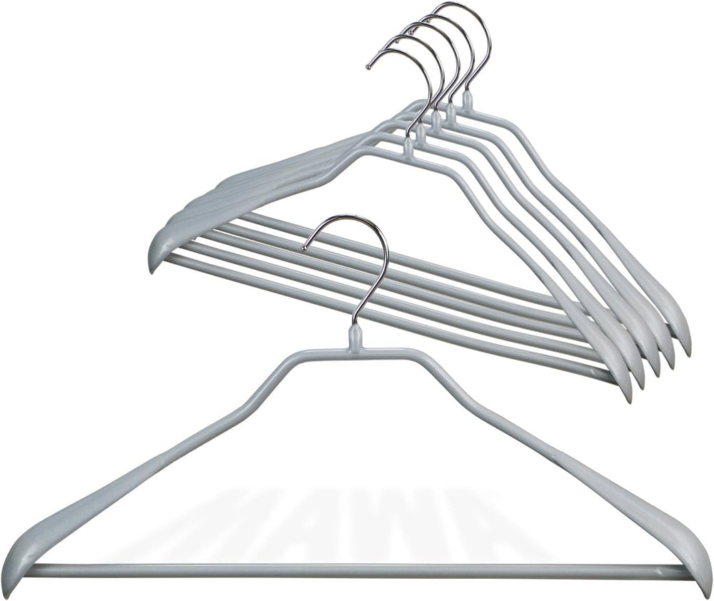 Mawa by Reston Lloyd BodyForm Series Non-Slip Space-Saving Clothes Hanger wit...