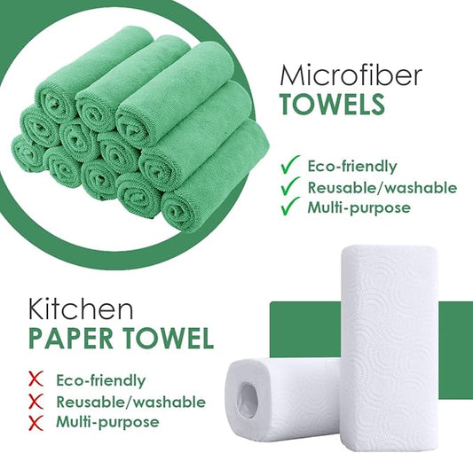 Avalon Towels Microfiber Absorbent Bar Towels, Rags - Image 2