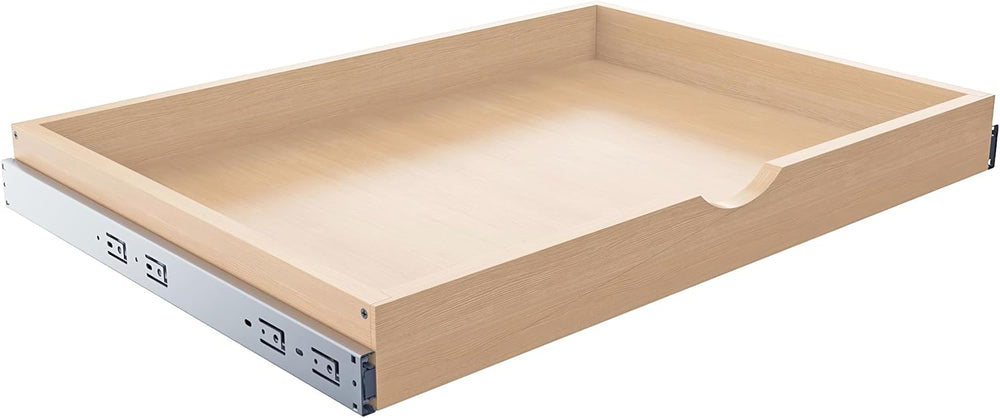 Pull Out Drawers for Cabinet Wood 30" W x 22" D Slide Out Organizer