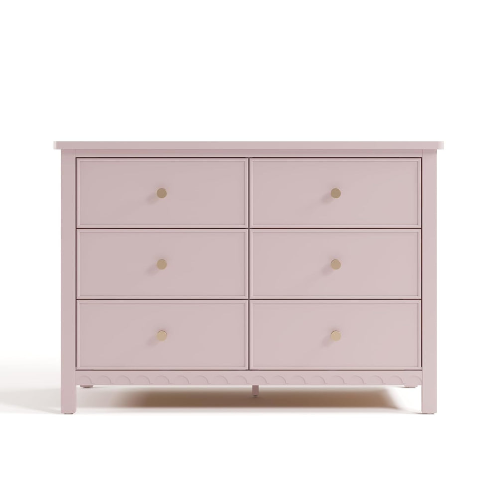 Graco Sasha 6 Drawer Dresser, Blush