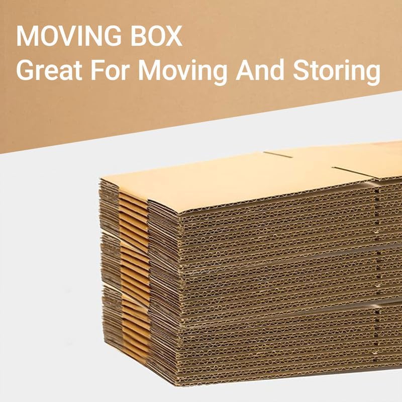Moving Boxes 25 Pack – 23" x 3" x 25" – Extra Long Cardboard B...