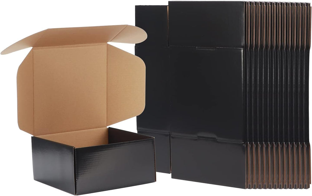 EXYGLO Shipping Cardboard Boxes for Small Business, Packing and Mailing, 8x8x...