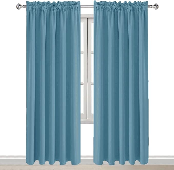 DWCN Blackout Curtains for Living Room Thermal Insulated, Energy Saving & Noise - Image 9