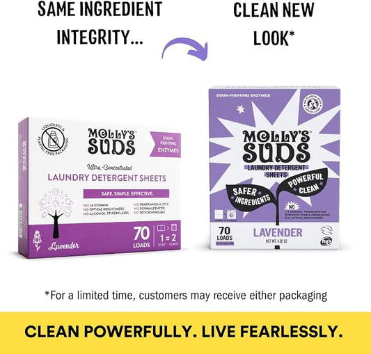 Molly’s Suds Laundry Detergent Sheets | Gentle on Sensitive Skin, Powerful - Image 2