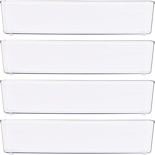 Simple Houseware Clear Drawer Organizer - Image 2
