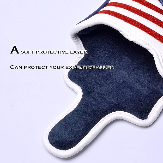 PLUSKER USA Square Heel Shaft Mallet Putter Cover - Image 5