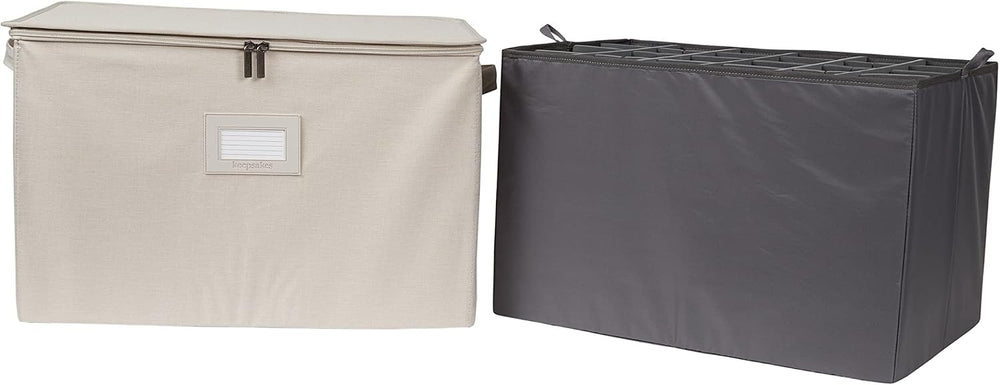 Covermates Keepsakes - Adjustable Zip-Top Storage Box - Configurable FlexGrid...