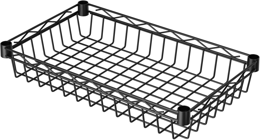 SINGAYE 6 Tier Shelf Wire Shelving Adjustable Storage Shelves Basket Rack