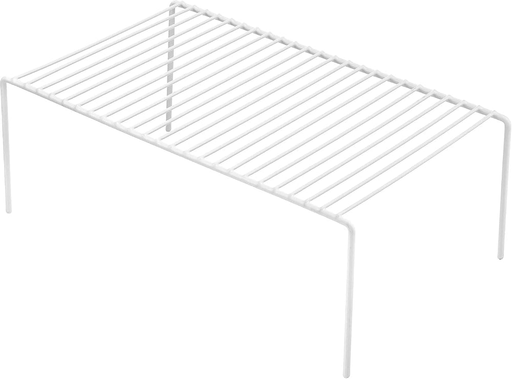 Redrubbit Large (15.7 x 9.4 Inch) Cabinet Storage Shelf Rack, Set of 6, Rustp...