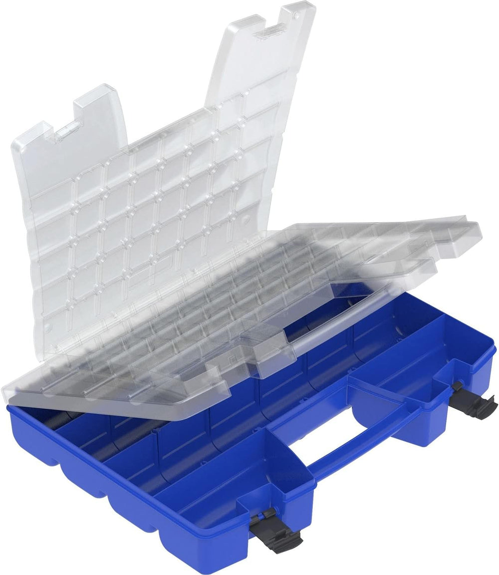 Akro-Mils 06118 Multi Compartment Hardware and Crafts Portable Organizer Stor...