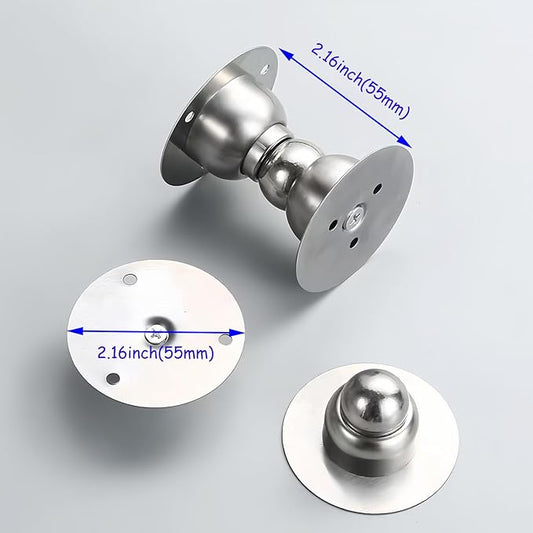 Door Stopper, 2 Packs Mini Magnetic Door Stop - Image 2