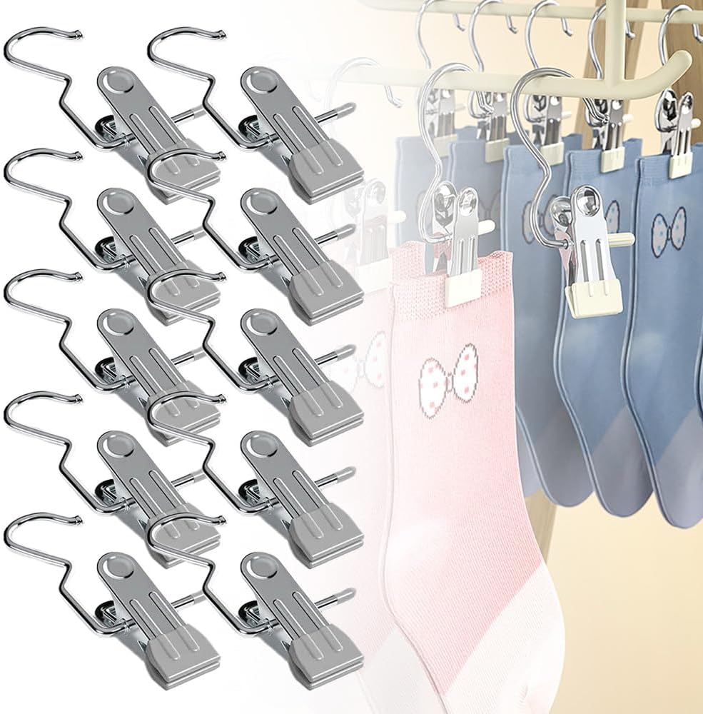 2024 New Space-Saving Clothes and Hat Storage Hook, Boot Hangers for Closet, ...