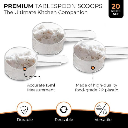 20 Pack Tablespoon Measuring Spoon Set - Image 2