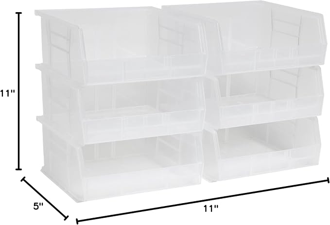 Akro-Mils 30235 AkroBins Plastic Storage Bins, Space-Saving Stackable Bins - Image 12