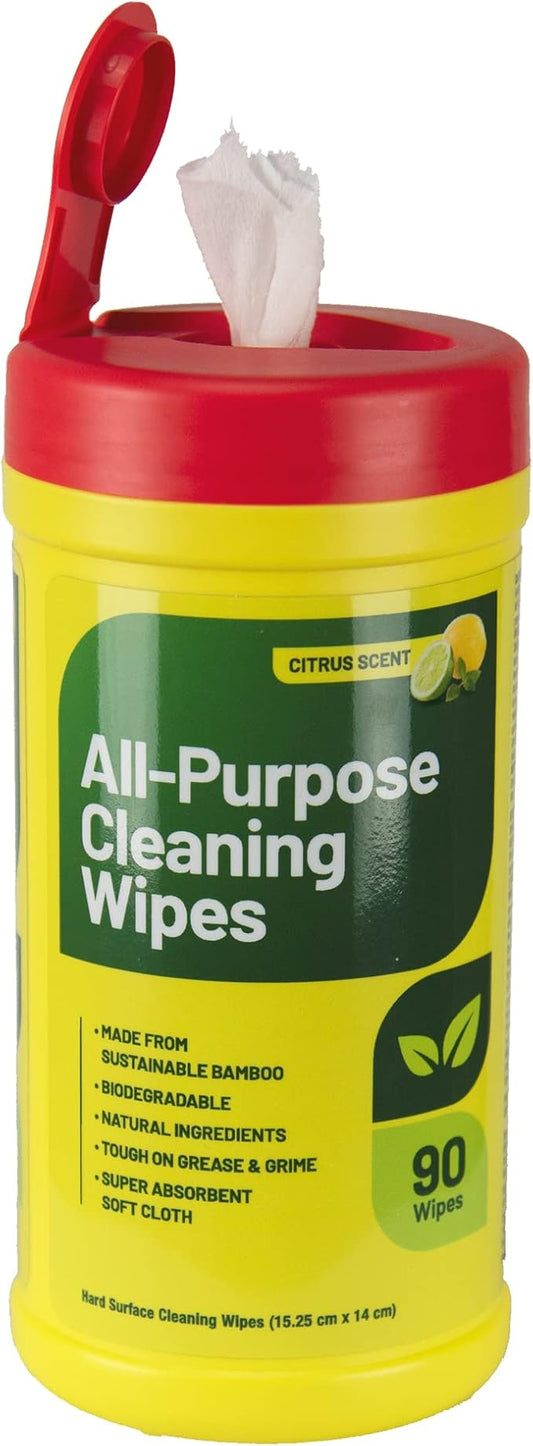 RTS Companies Inc All-Purpose Cleaning Wipes, Citrus Scent, Biodegradable - Image 2