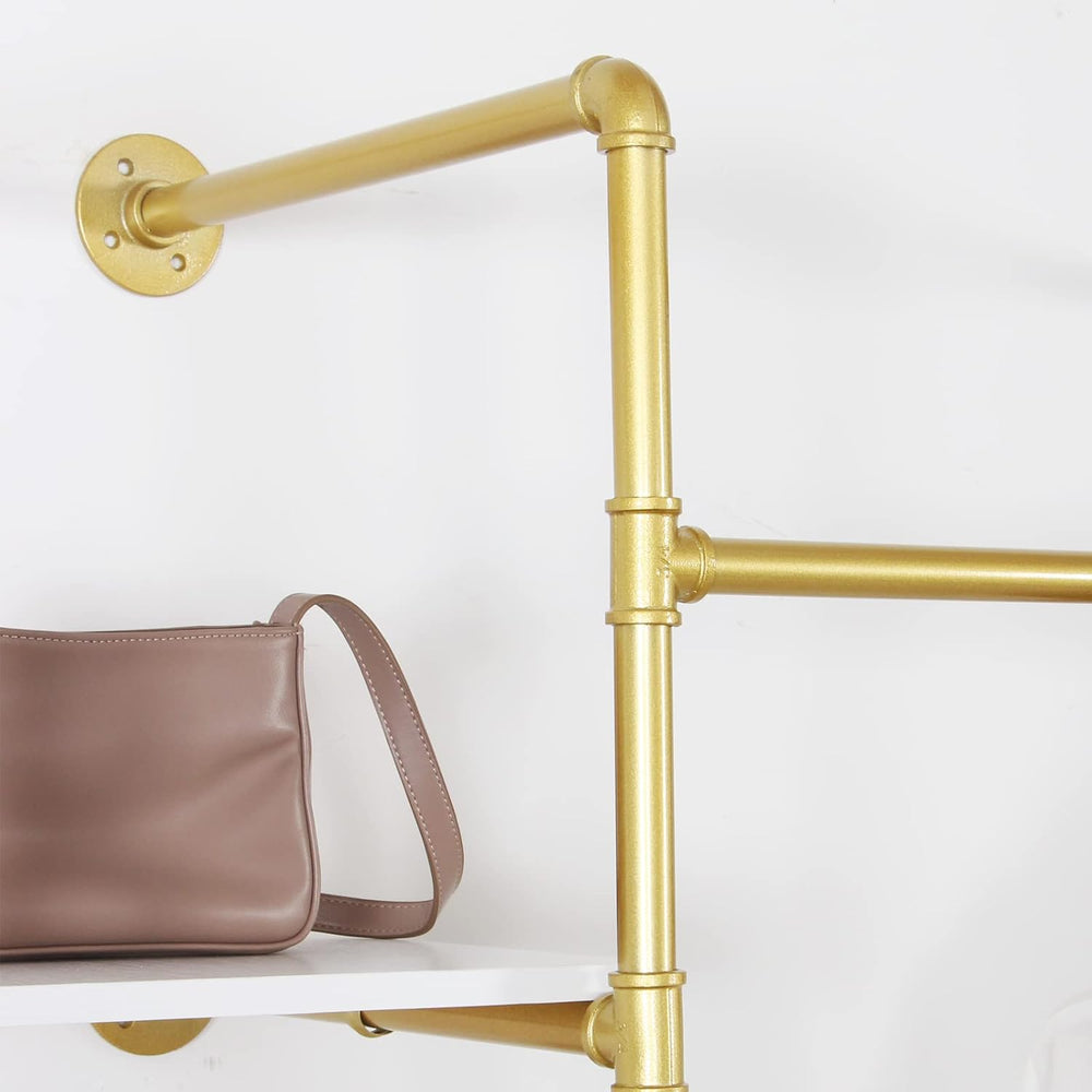 Garment Rack Heavy Duty Clothes Rack for Hanging Clothes, Metal Freestanding ...