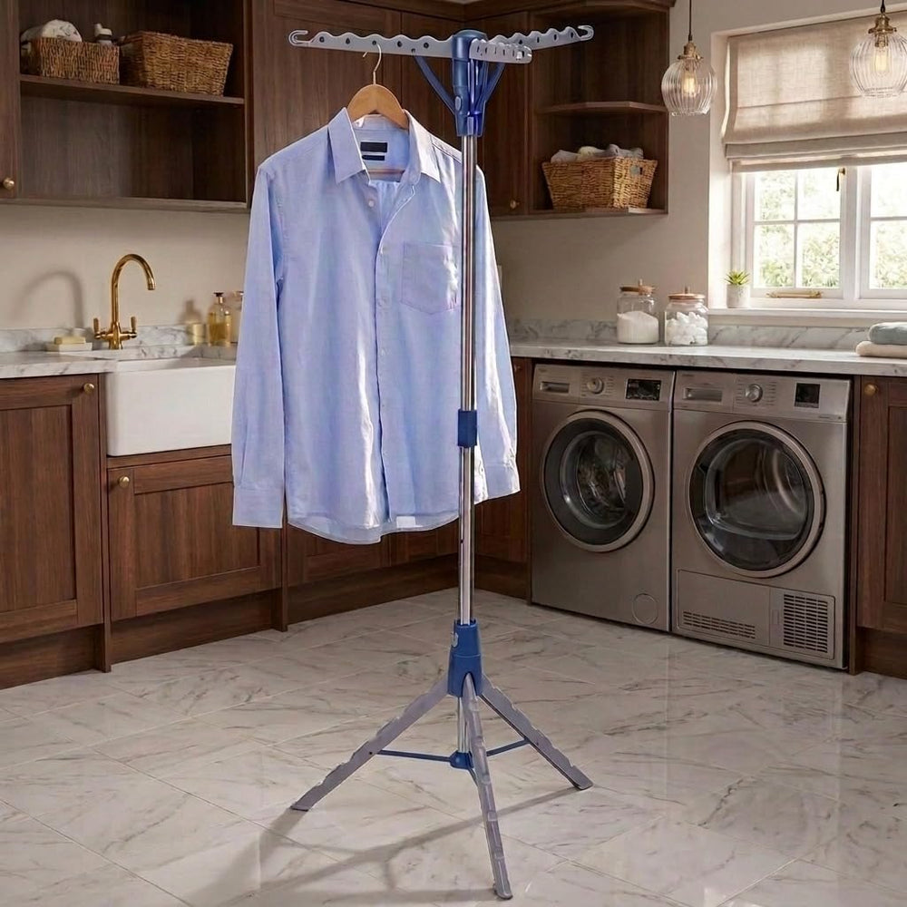 Household Essentials 5009-1 Collapsible Portable Indoor Tripod Clothes Drying...