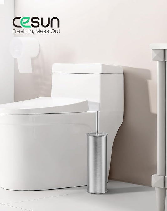 Cesun Toilet Brush and Holder Set - Image 2
