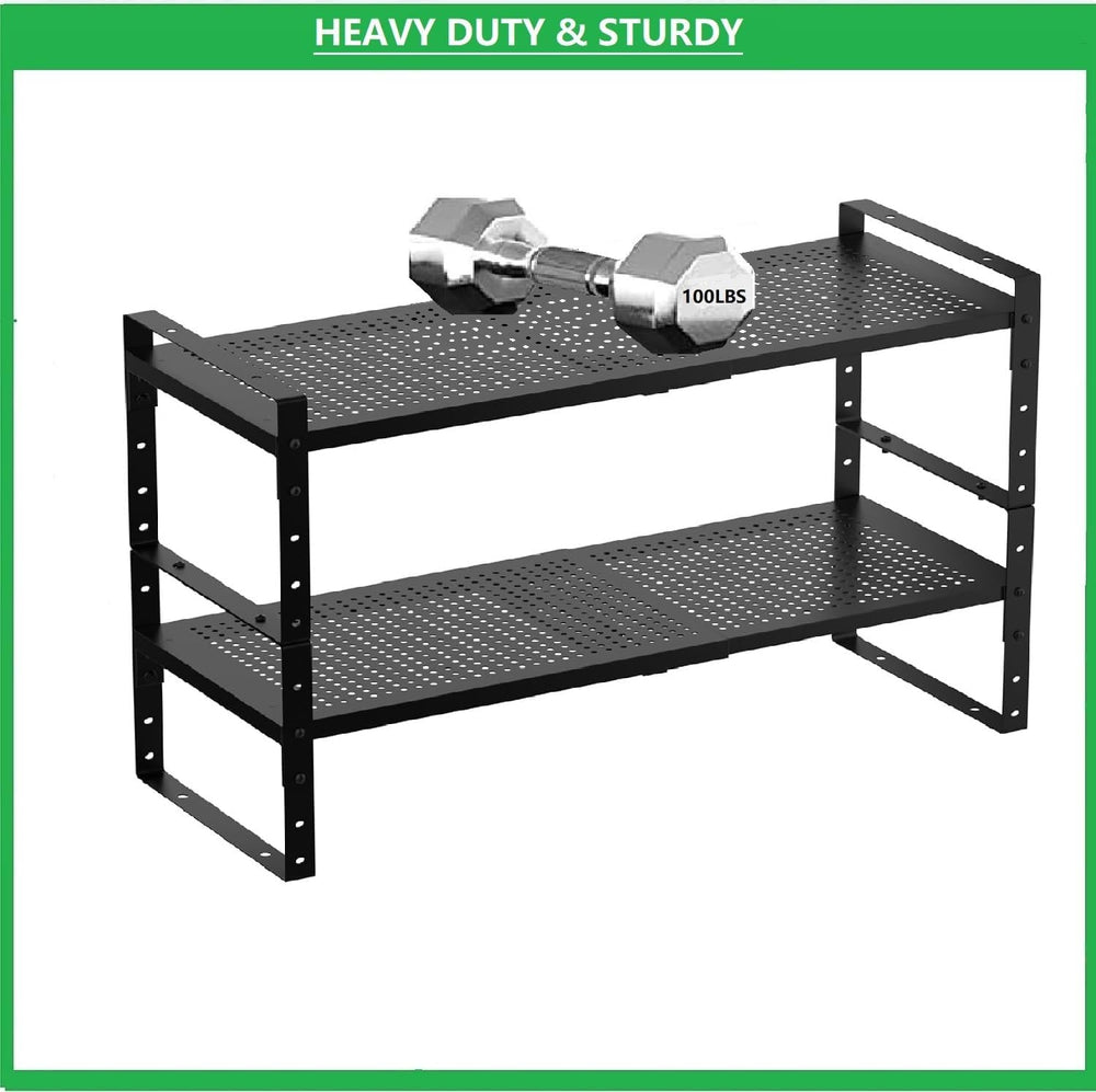 Multi-Functional Metal Shoe Rack, Space-Saving, Perfect for Entryway, Closet,...
